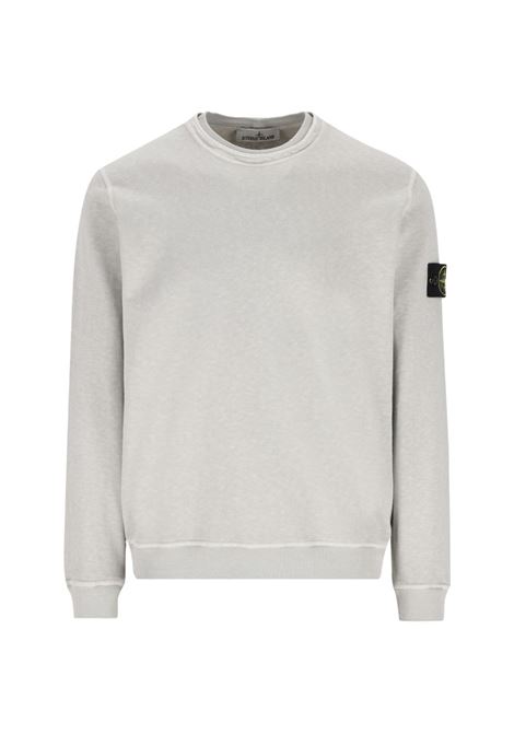 felpa 6100034 uomo grigia STONE ISLAND | L1S15 6100034 S0060V0161